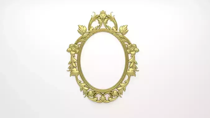 Frame mirror 3D model 03 3D model
