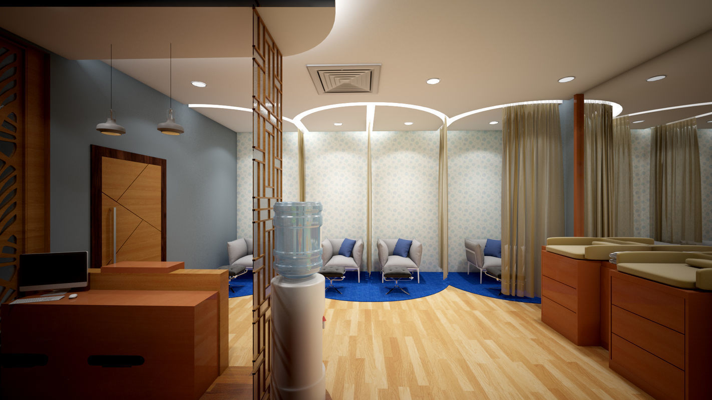 Baby Feeding Stall or room 3D model_12