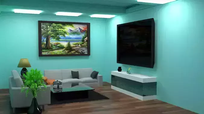 Living room interior