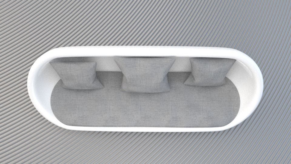 Modern Sofa 3D model_24