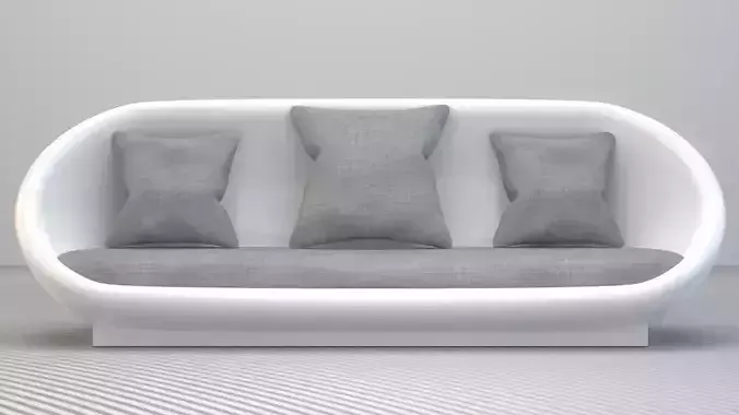 Modern Sofa 3D model