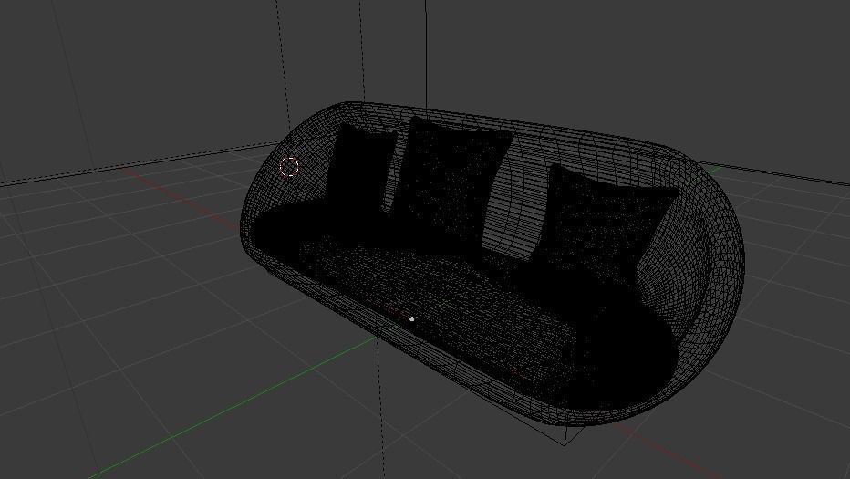 Modern Sofa 3D model_12