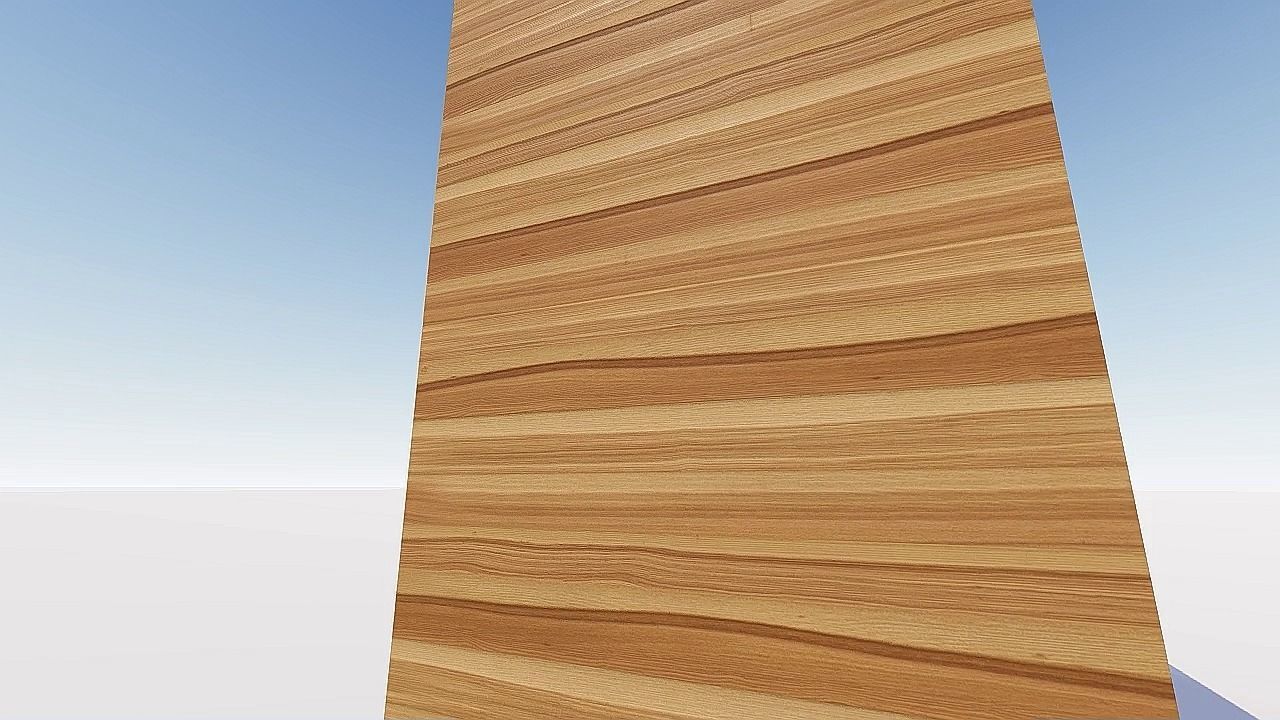closet wooden box in middle of desert 3D print model_9
