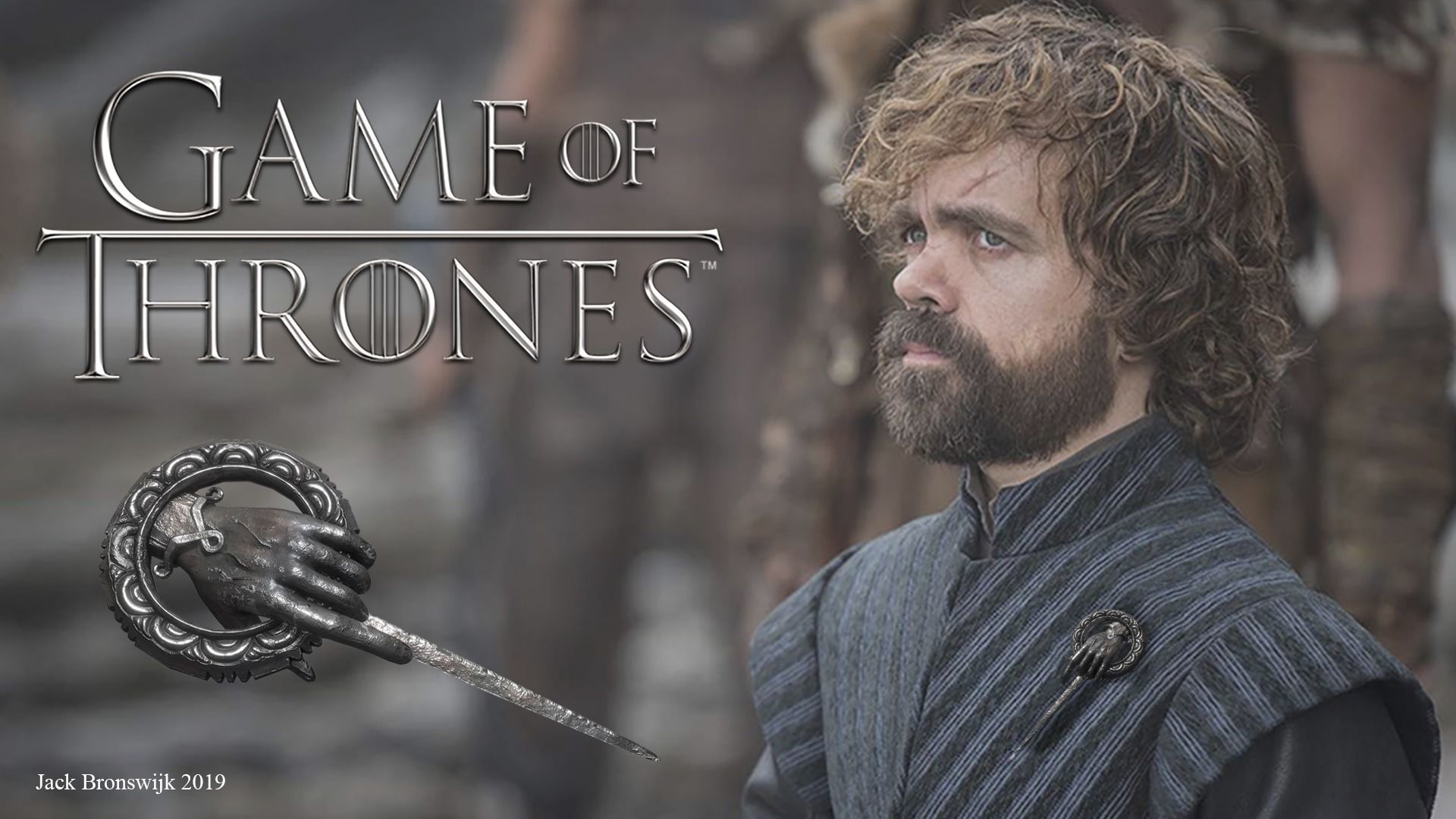 Hand of the Queen Pin - Game of Thrones - PBR Low-poly 3D model_4