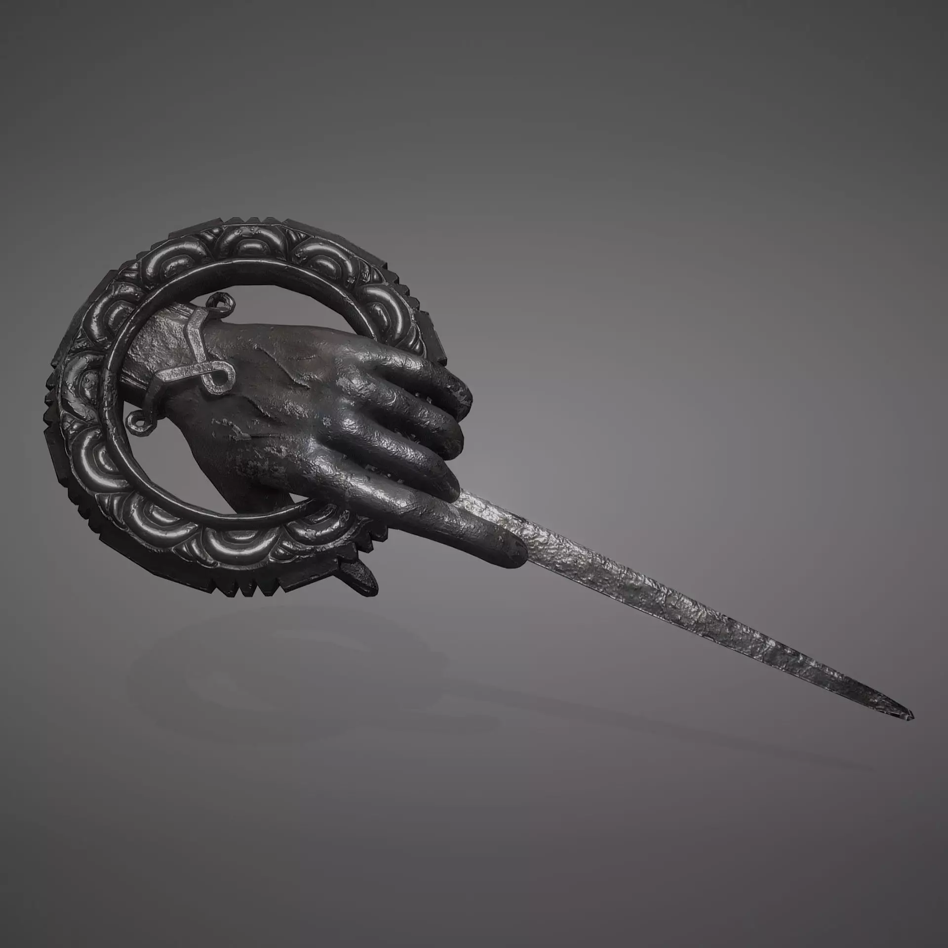Hand of the Queen Pin - Game of Thrones - PBR Low-poly 3D model_0