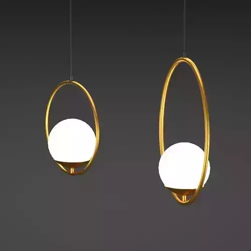 Nordic Glass Ball Chandelier