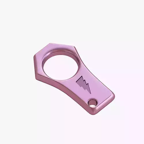 Finger brass knuckles 3D print model