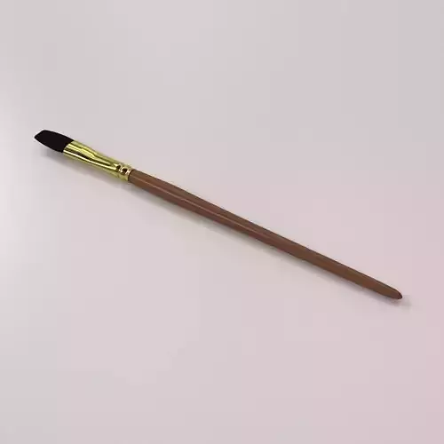Artist Brush 3D model