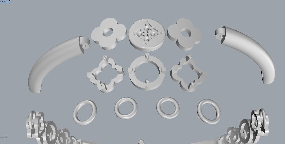 Bracelet 04 3D print model_5