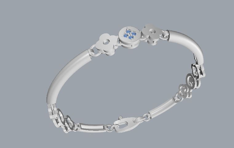Bracelet 04 3D print model_6