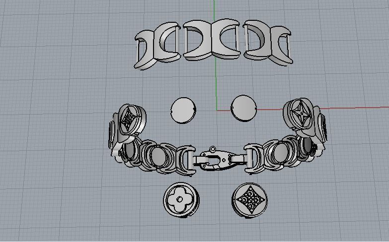 Bracelet 05 3D print model_8