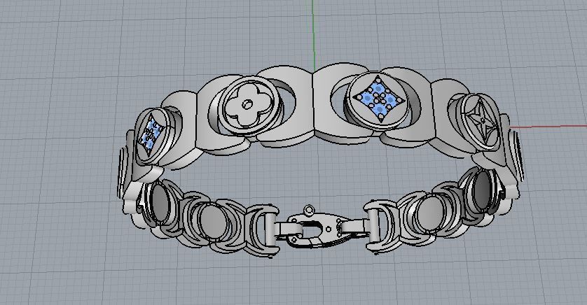 Bracelet 05 3D print model_6