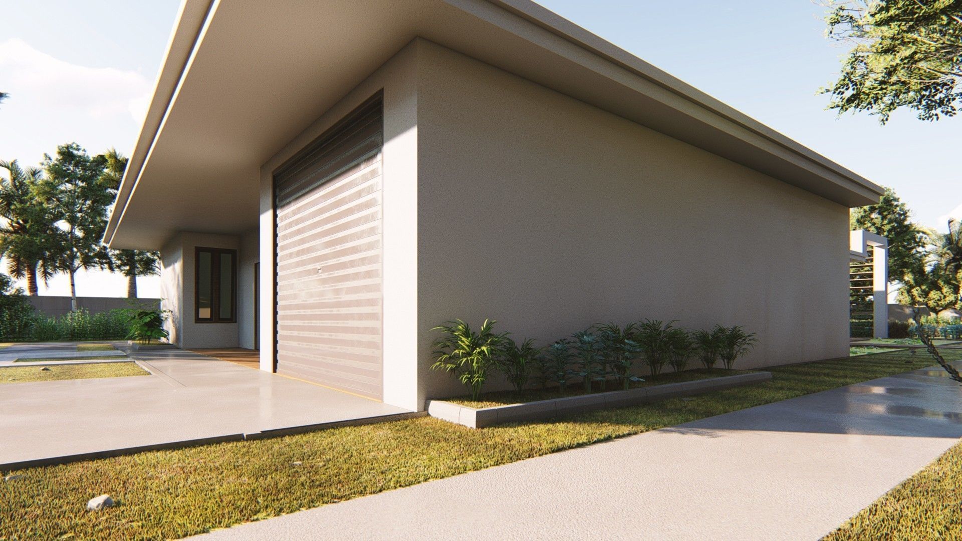 modern house 01 3D model_9