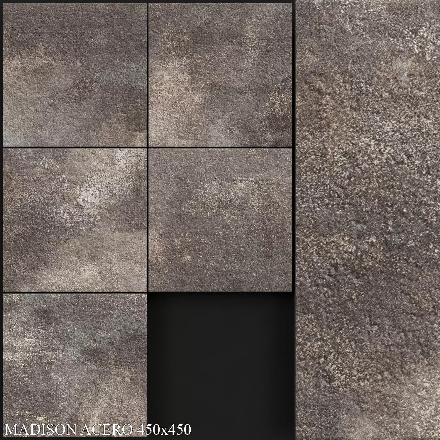 Keros Madison Acero 450x450 3D model_0