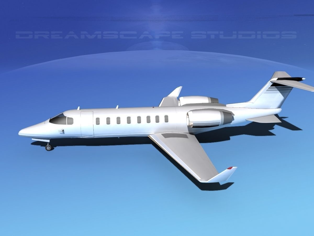 LearJet 45 V04 3D model_9