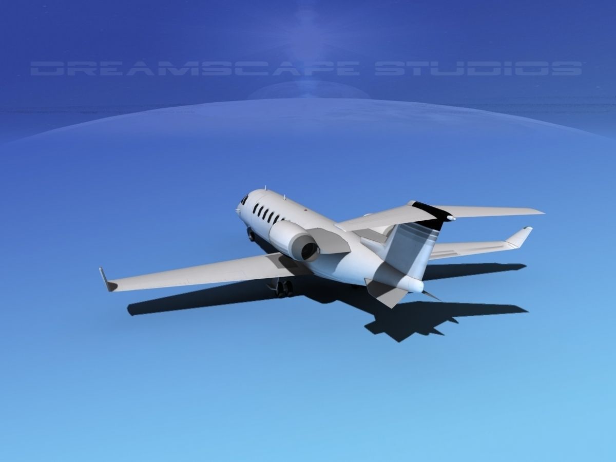 LearJet 45 V04 3D model_7