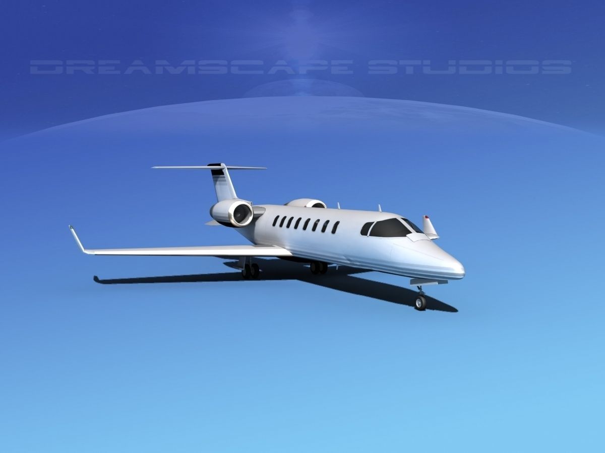 LearJet 45 V04 3D model_2