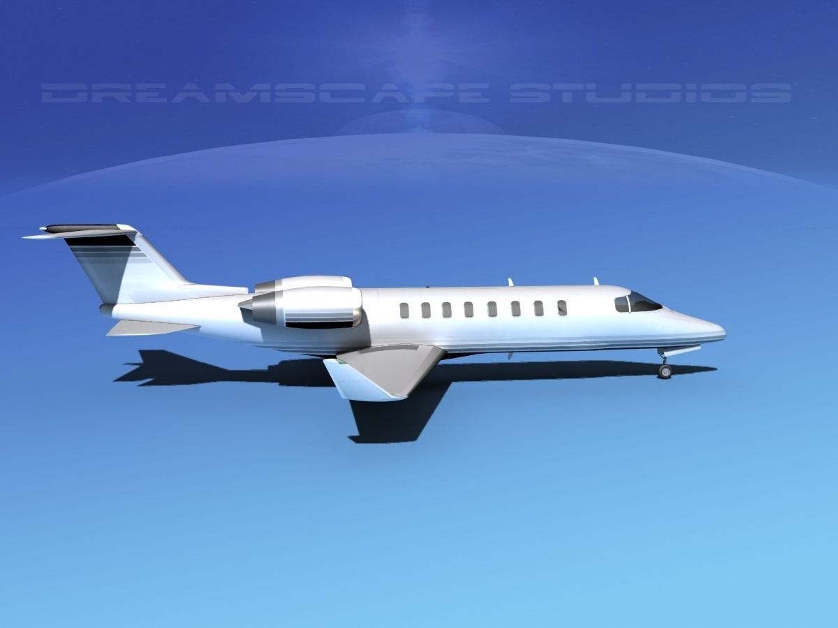 LearJet 45 V04 3D model_4