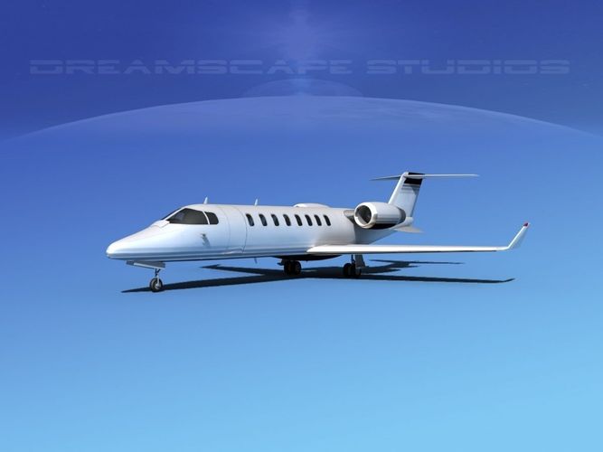 LearJet 45 V04 3D model