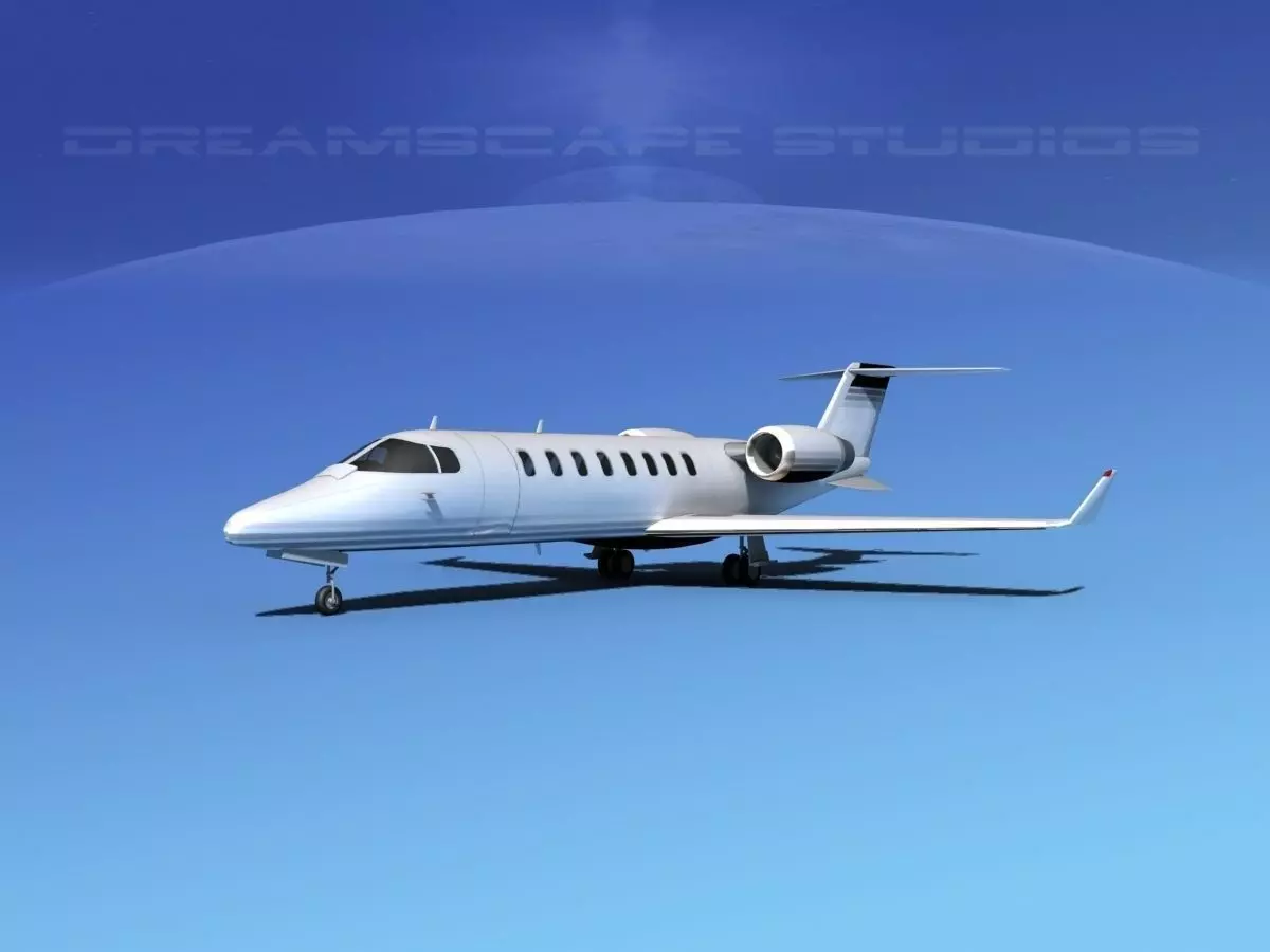 LearJet 45 V04 3D model_0