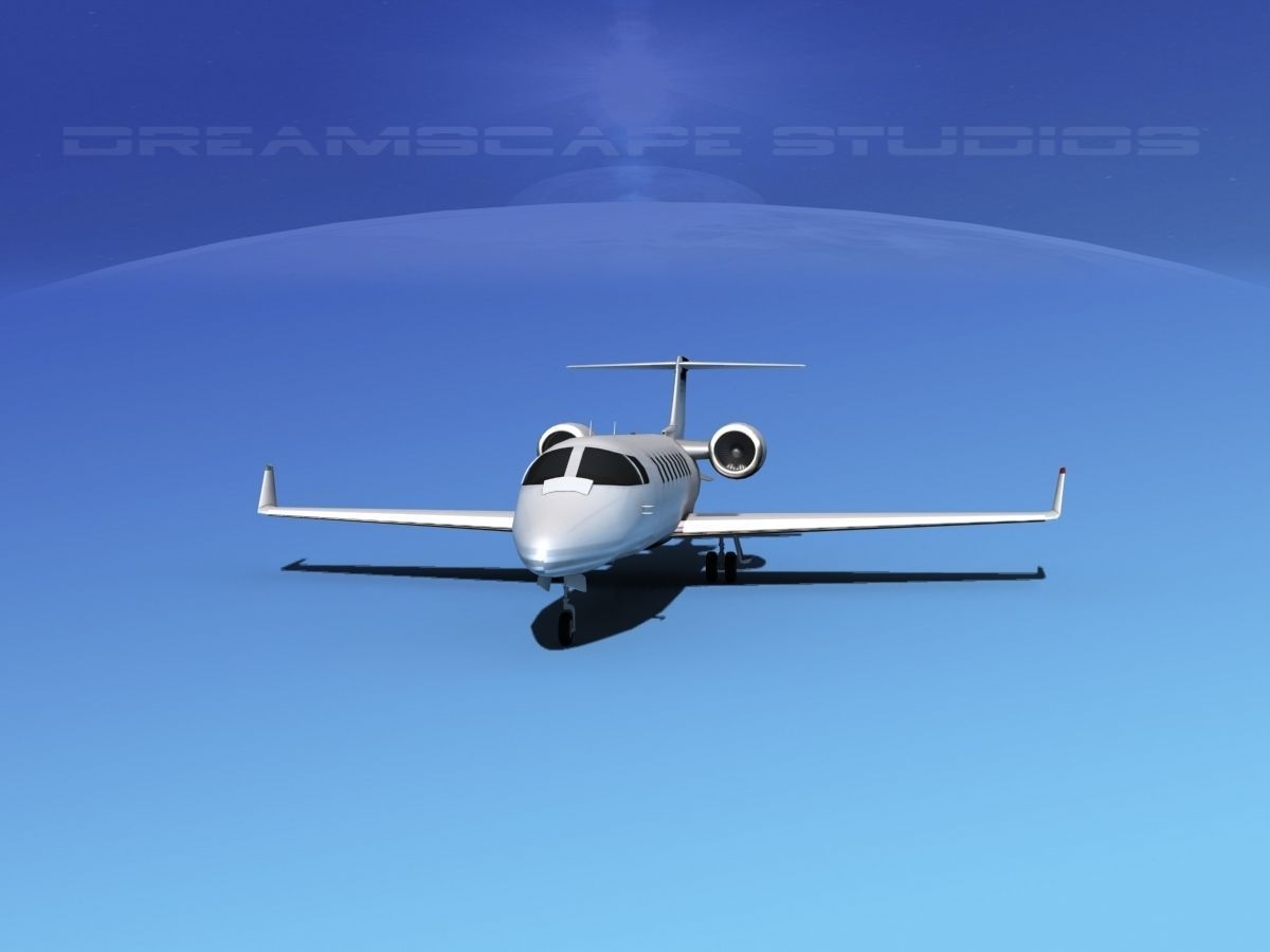 LearJet 45 V04 3D model_1