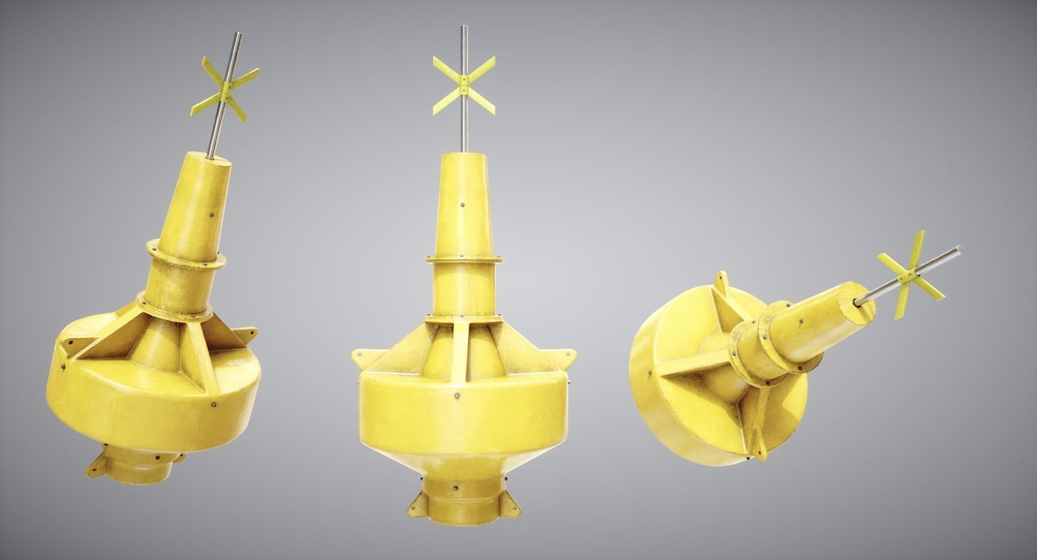 Lake Sunset Low-poly 3D model_5