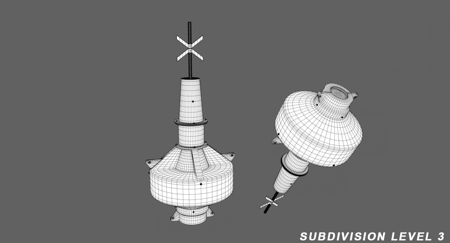 Lake Sunset Low-poly 3D model_11