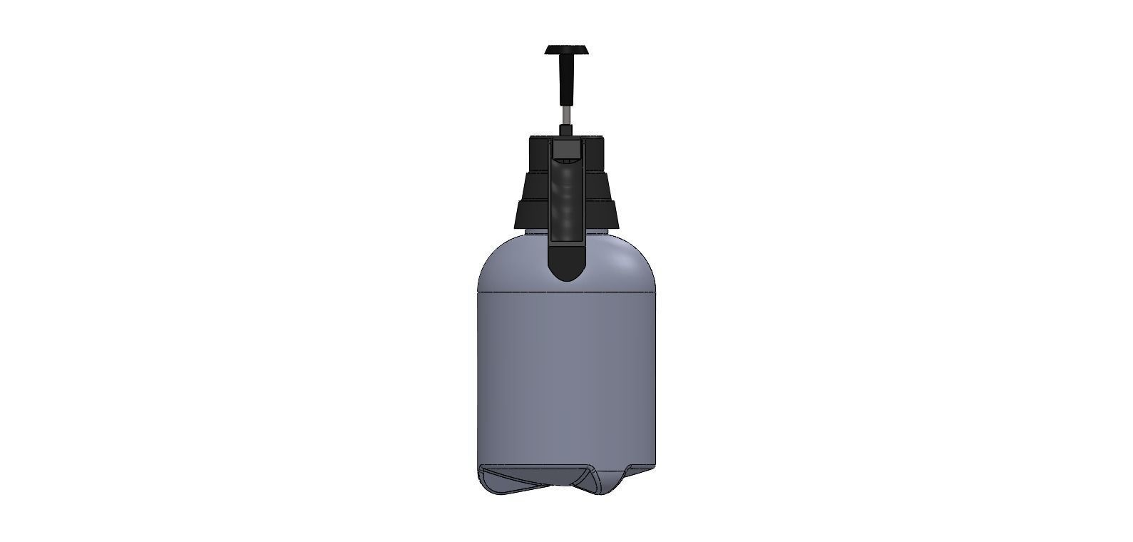 Pressure Sprayer with mechanisms 3D model_5