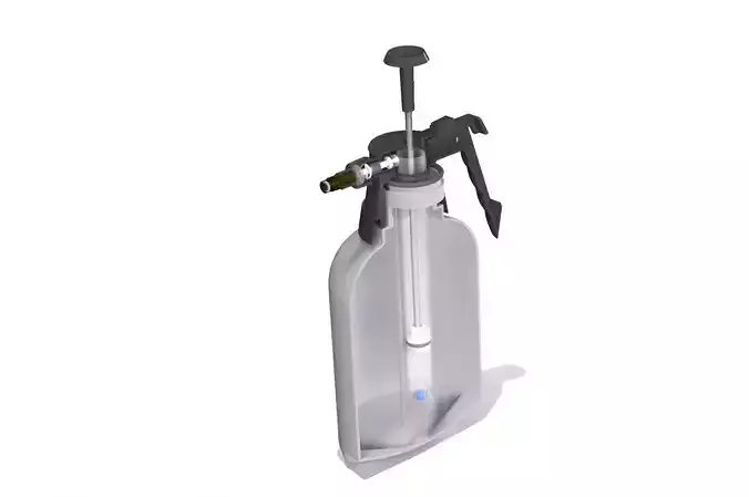 Pressure Sprayer with mechanisms 3D model