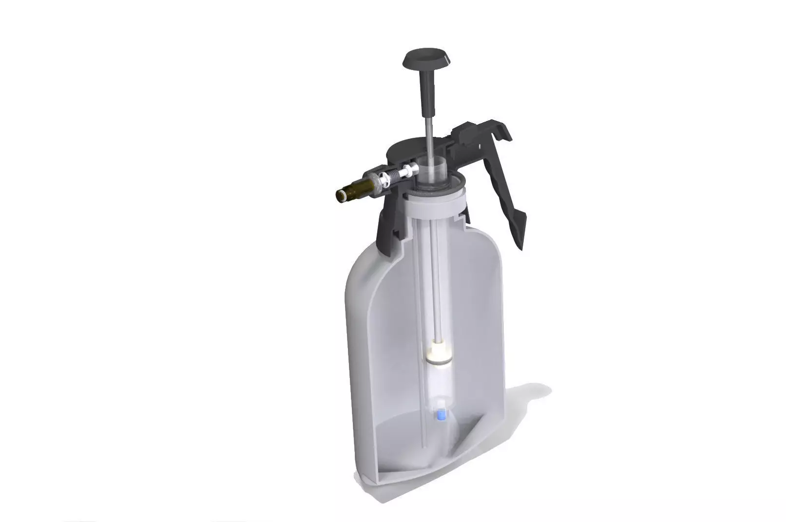 Pressure Sprayer with mechanisms 3D model_0