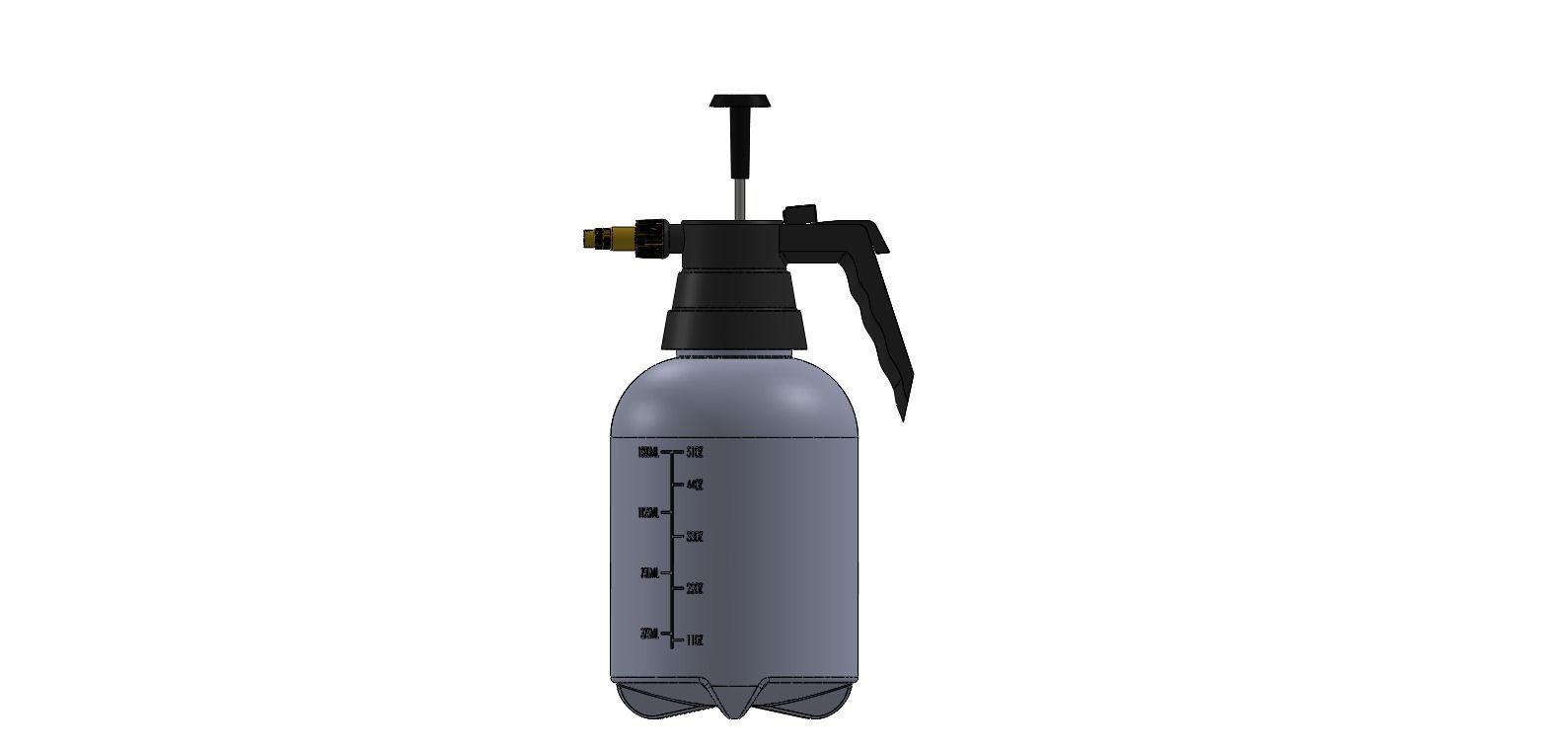 Pressure Sprayer with mechanisms 3D model_4