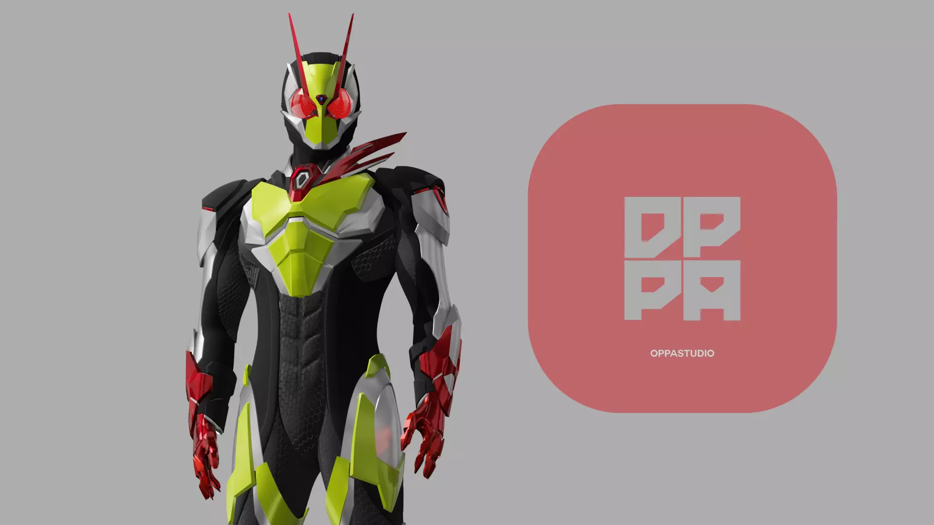Kamen Rider Zero Two Printable 3D print model_0