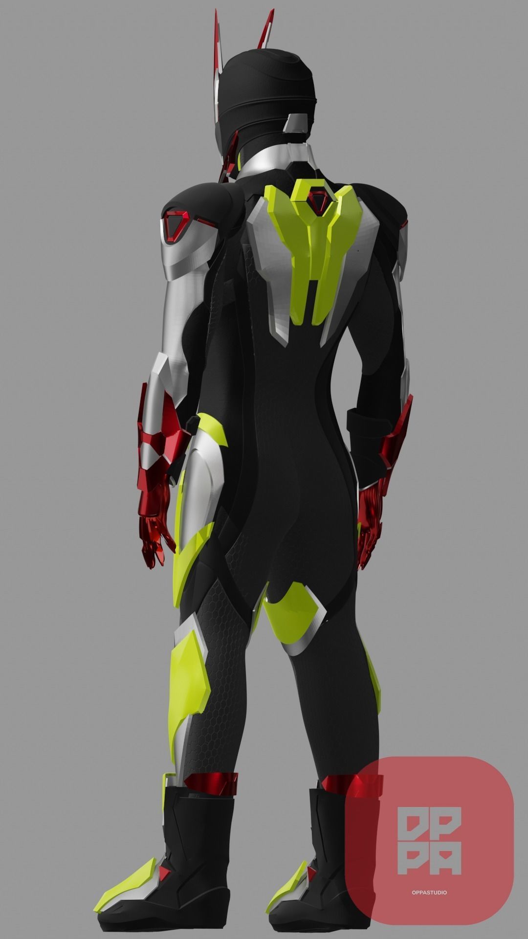 Kamen Rider Zero Two Printable 3D print model_4