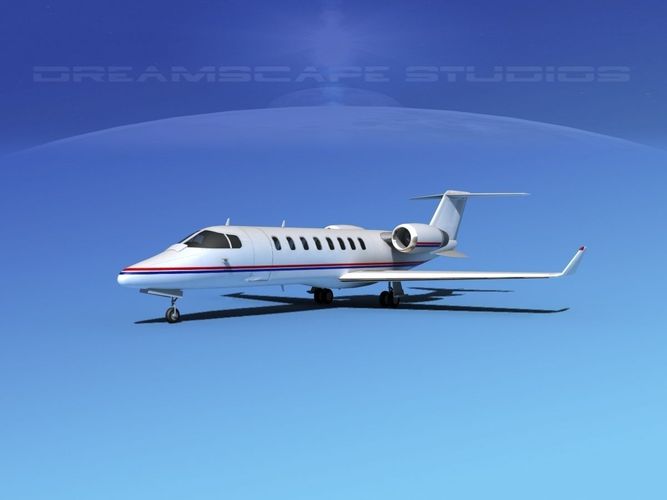 LearJet 45 V11 3D model