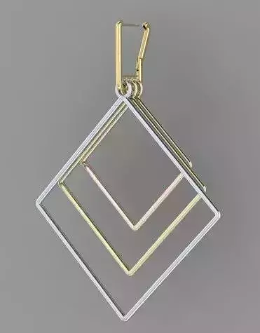 Earrings Series Geometric  1