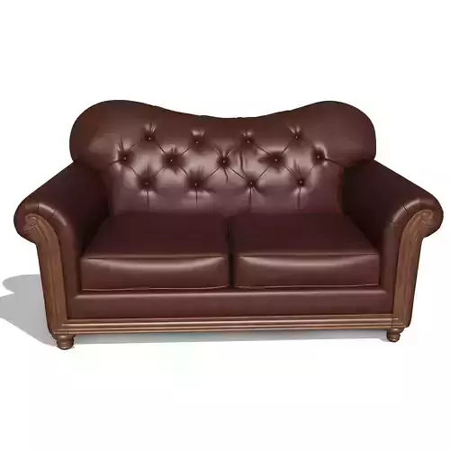 Stylish Two Seater Leather Sofa