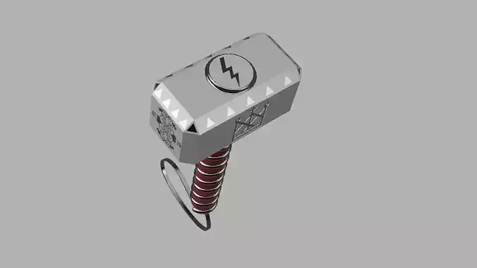 Mjolnir thor hammer 3D model