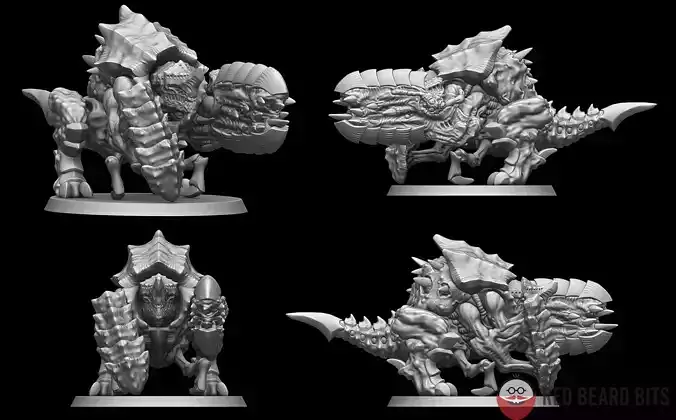 Xenoteras Guard 3D print model
