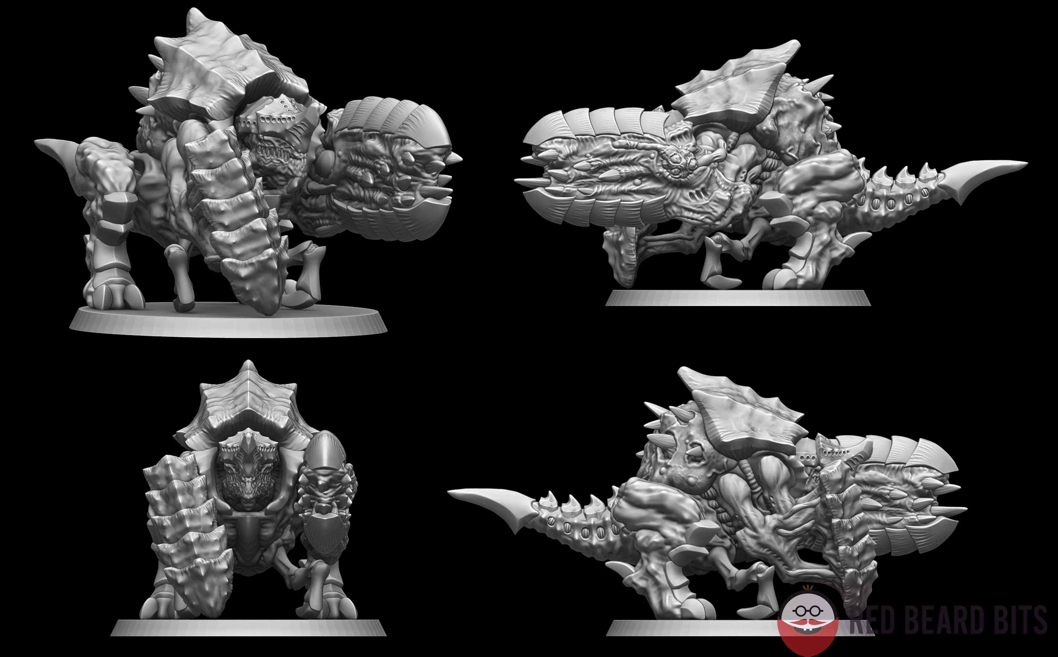 Xenoteras Guard 3D print model_0