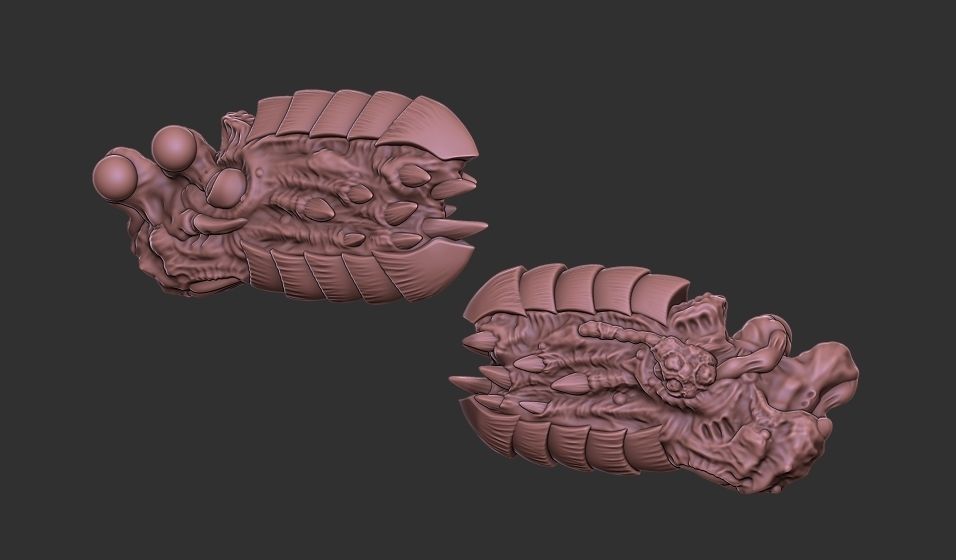 Xenoteras Guard 3D print model_13