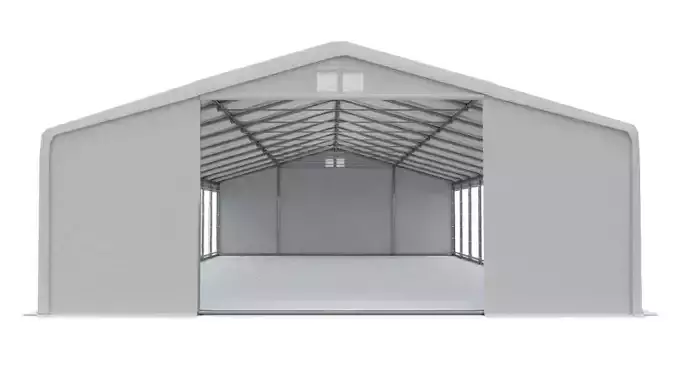 Party or storage tent 10x20m 3D model