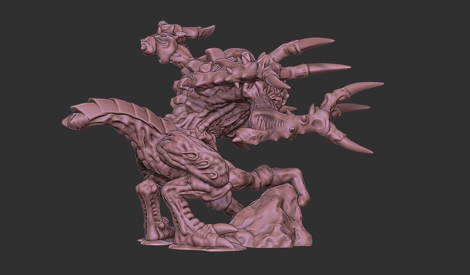 Xenoteras Ripper 3D print model_4