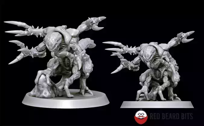 Xenoteras Ripper 3D print model
