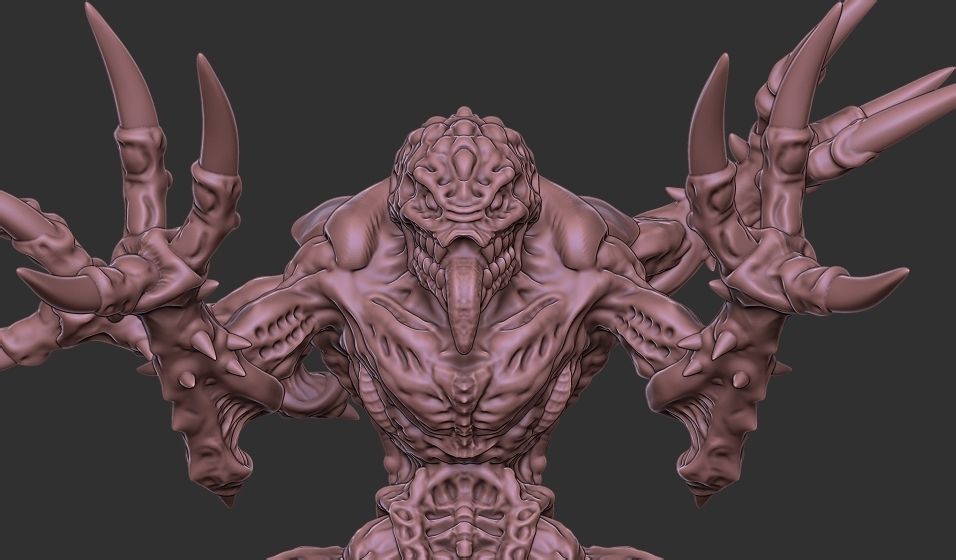 Xenoteras Ripper 3D print model_7