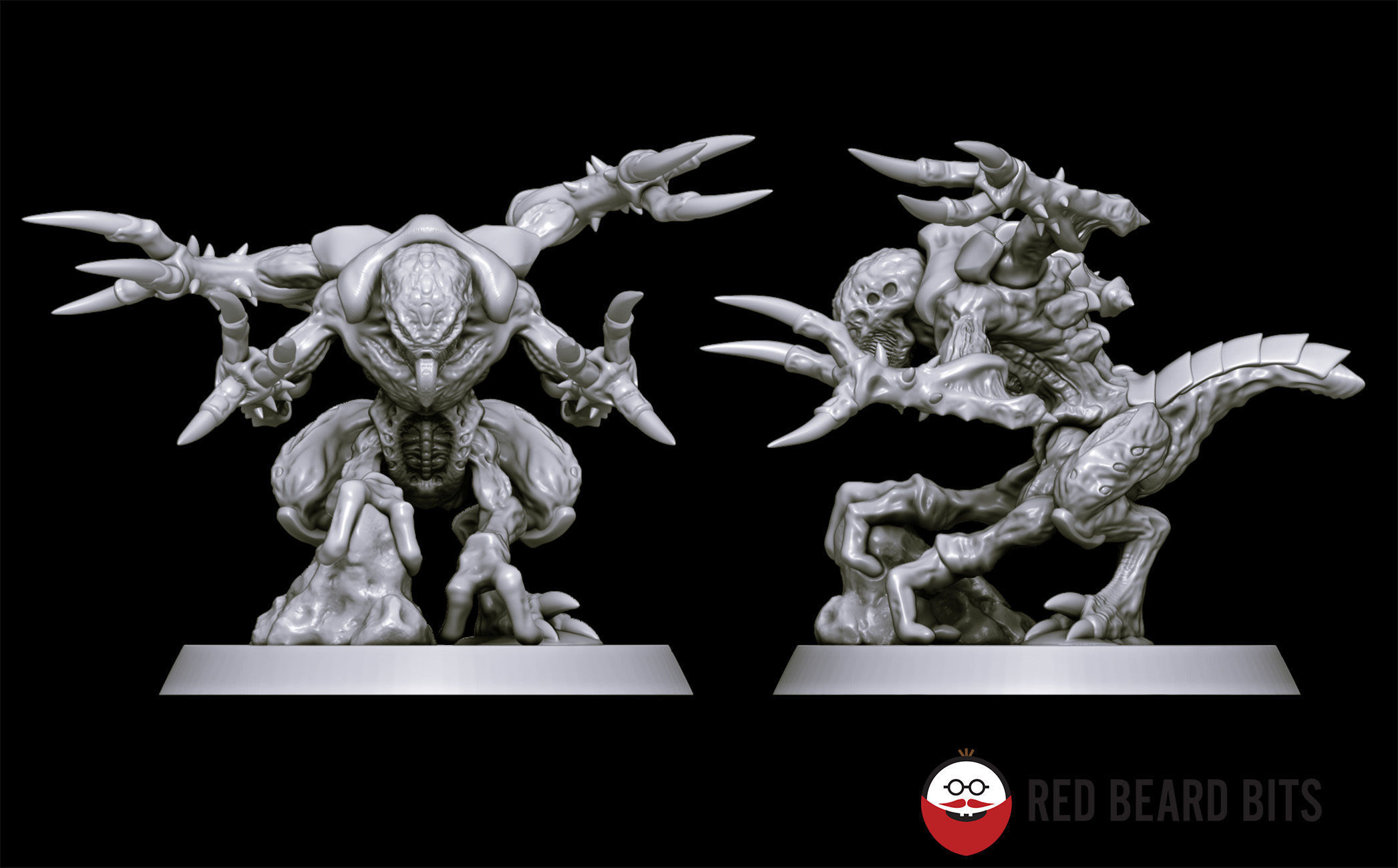 Xenoteras Ripper 3D print model_1