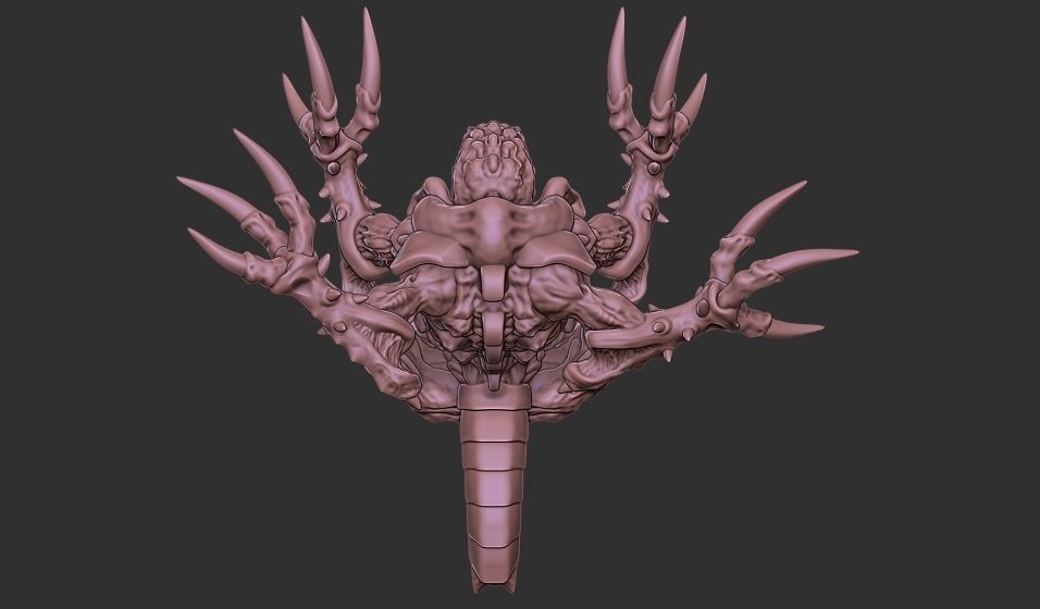 Xenoteras Ripper 3D print model_9