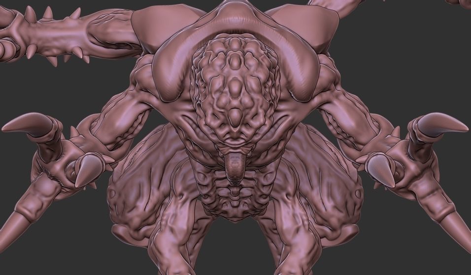 Xenoteras Ripper 3D print model_10