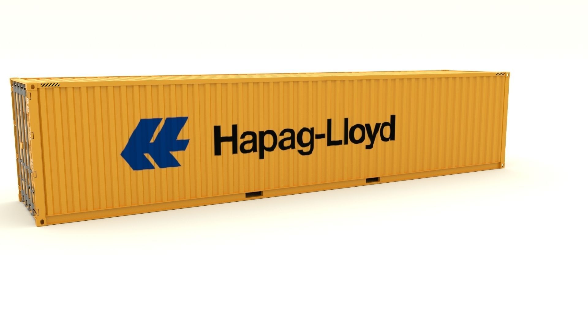 Shipping container Hapag LLoyd 3D model_5