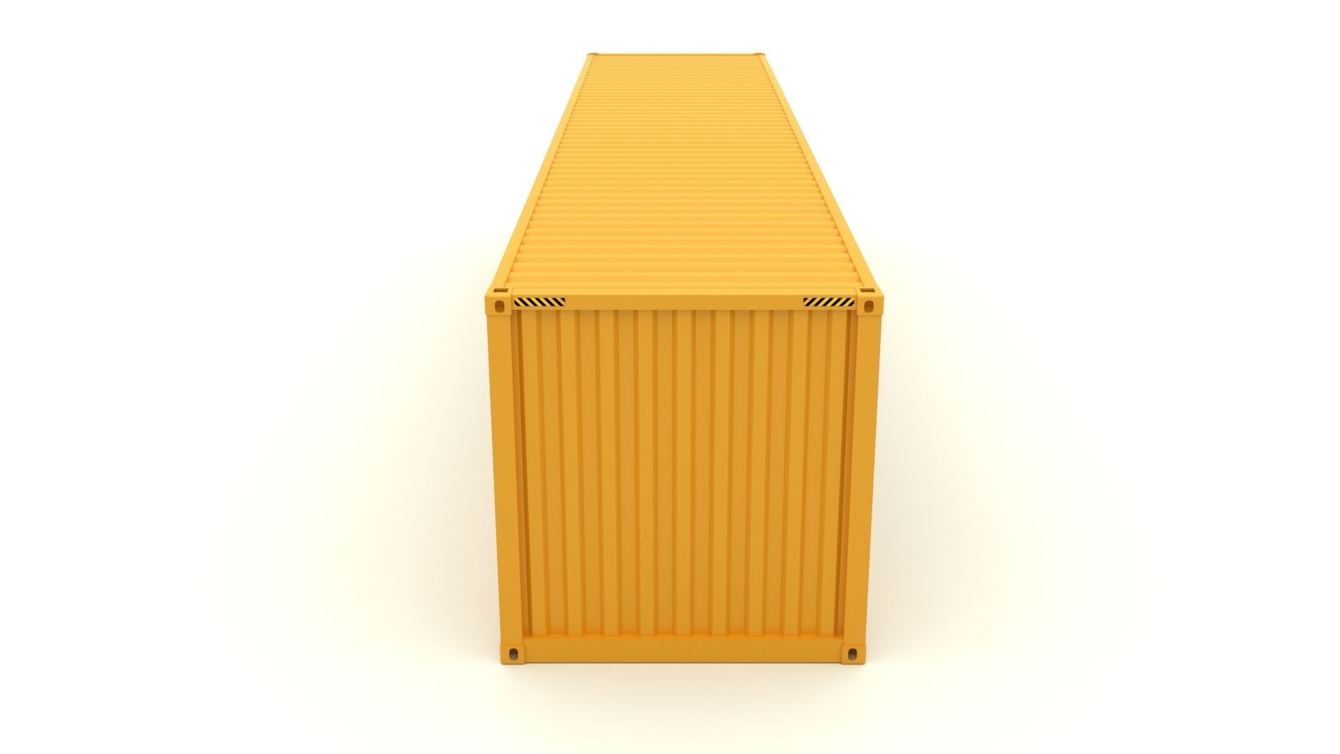 Shipping container Hapag LLoyd 3D model_1