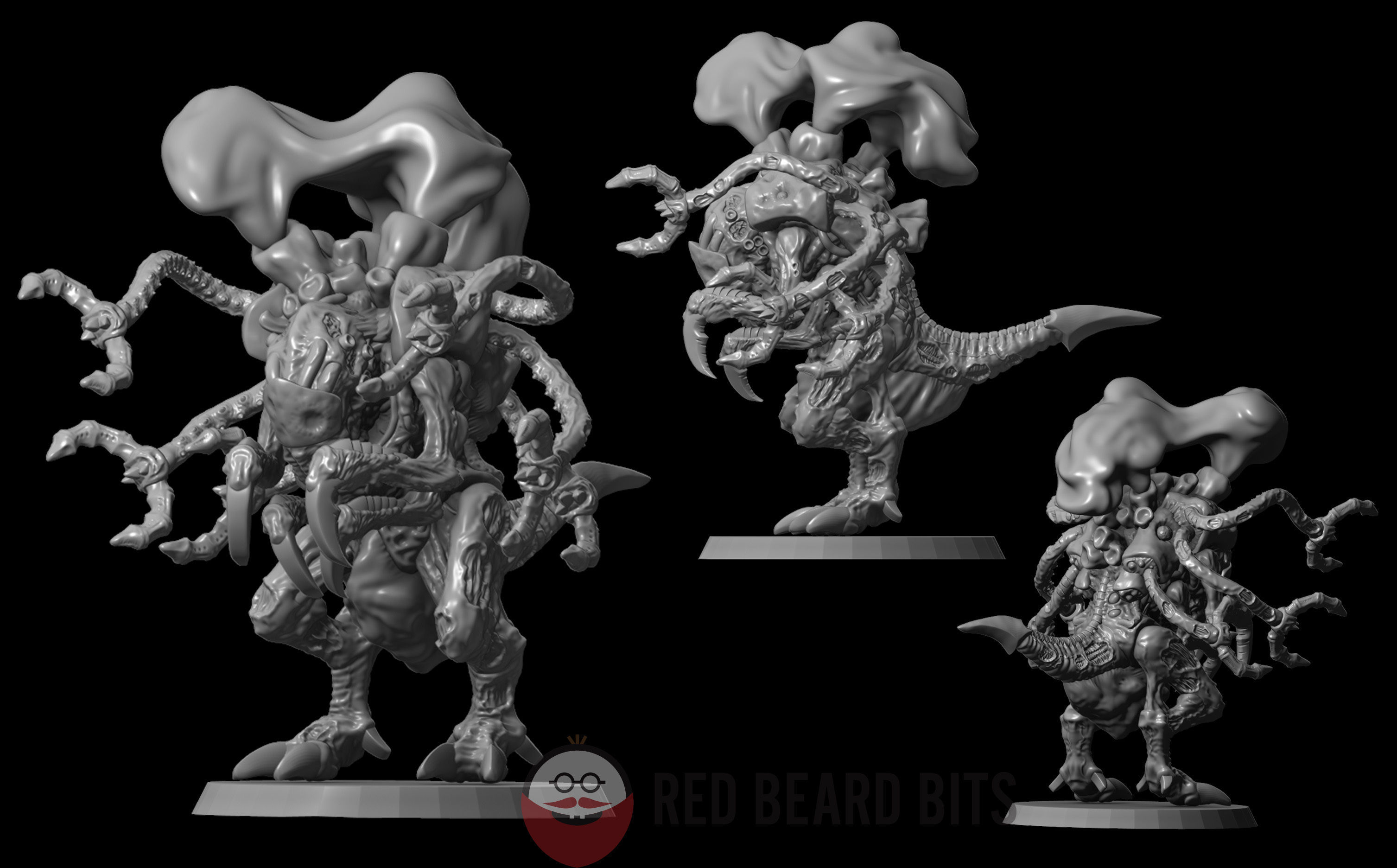 Xenoteras Poisoners 3D print model_2